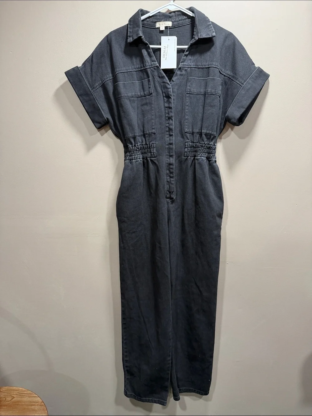 NWT Shop Stevie Billie jumpsuit in black size medium